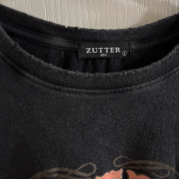 Zutter Black Western Rodeo Tee - Picture 2 of 4